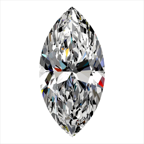 0.41 carat H-VVS1 Natūralus Marquise Deimantas (1)