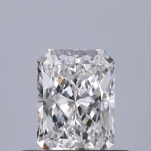 0.46 carat E-VVS1 Natūralus Radiant Deimantas (1)