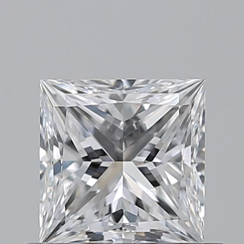 0.7 carat D-VS2 Natūralus Princess Deimantas (1)