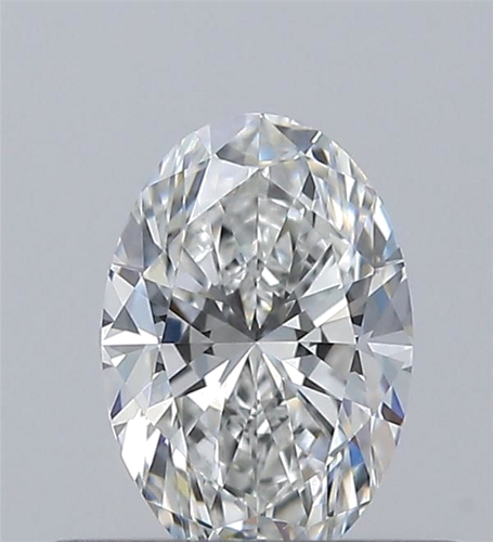 0.4 carat F-VVS2 Natūralus Oval Deimantas (1)