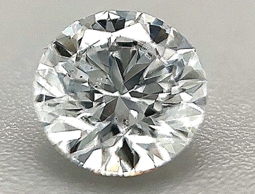 0.5 carat D-SI2 Excellent cut Natūralus Round Deimantas (1)