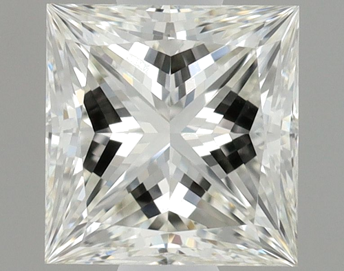 0.6 carat I-VVS2 Natūralus Princess Deimantas (1)