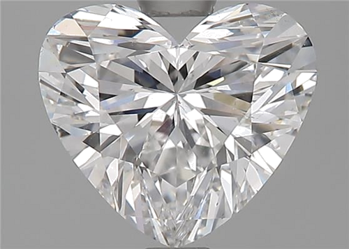1.53 carat D-SI1 Natūralus Heart Deimantas (1)