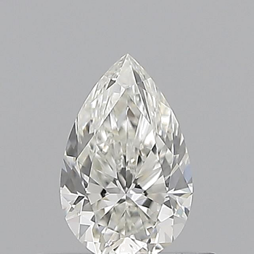 0.5 carat H-VVS2 Natūralus Pear Deimantas (1)