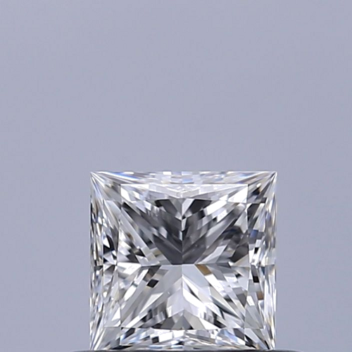 0.43 carat D-VS2 Natūralus Princess Deimantas (1)