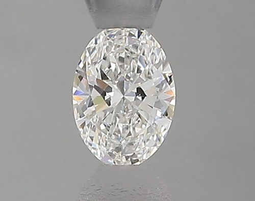 0.3 carat F-VVS2 Natūralus Oval Deimantas (1)