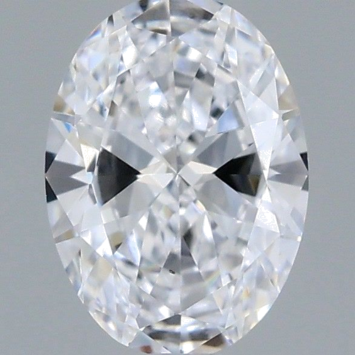 0.5 carat D-VS2 Natūralus Oval Deimantas (1)