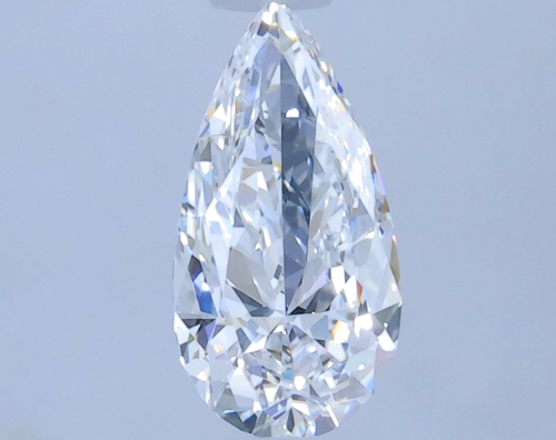 0.4 carat E-IF Natūralus Pear Deimantas (1)