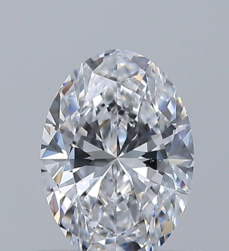 0.5 carat D-VS1 Natūralus Oval Deimantas (1)