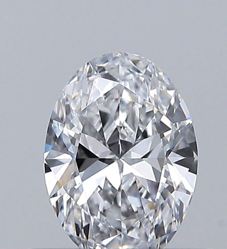 0.4 carat D-VVS1 Natūralus Oval Deimantas (1)