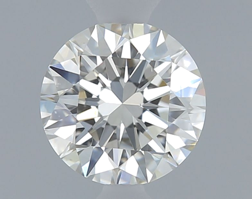 0.37 carat I-VS2 Excellent cut Natūralus Round Deimantas (1)