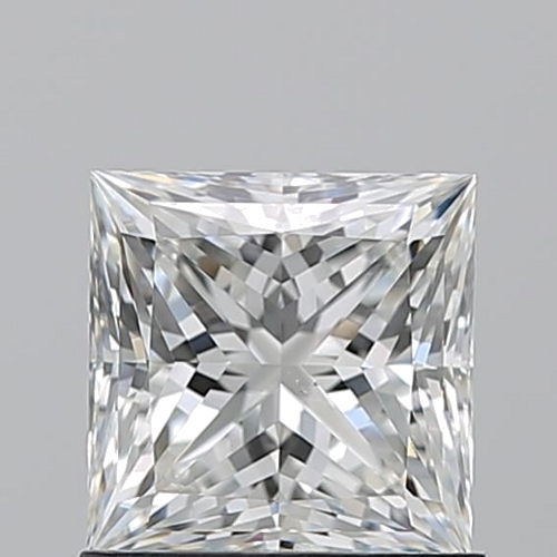 1.06 carat H-SI1 Natūralus Princess Deimantas (1)