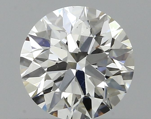 0.39 carat H-SI1 Excellent cut Natūralus Round Deimantas (1)