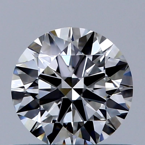 0.5 carat F-VVS1 Very Good cut Natūralus Round Deimantas (1)