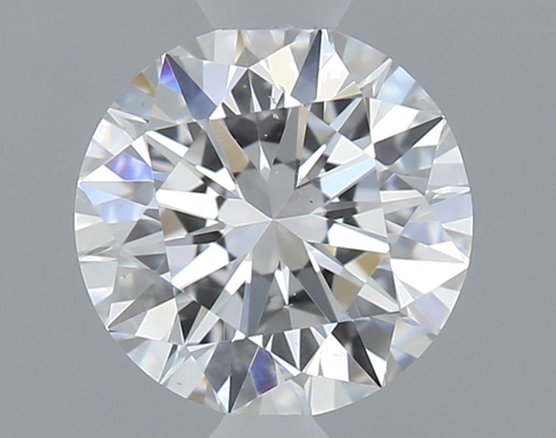 0.59 carat F-SI1 Excellent cut Natūralus Round Deimantas (1)