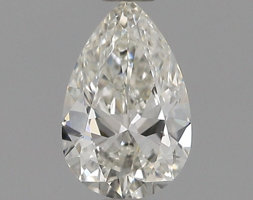 0.3 carat J-VVS1 Natūralus Pear Deimantas (1)