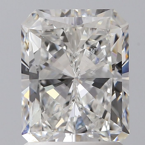 1.7 carat F-SI2 Natūralus Radiant Deimantas (1)