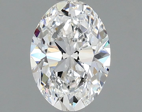 0.7 carat D-VS1 Natūralus Oval Deimantas (1)