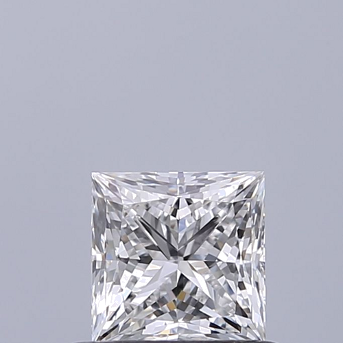 0.56 carat E-VVS1 Natūralus Princess Deimantas (1)