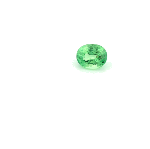 0.41 carat GREEN Oval Garnet (1)