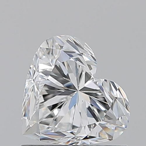 1.01 carat F-VS1 Natūralus Heart Deimantas (1)