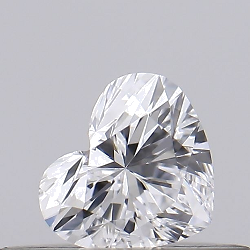 0.2 carat D-VVS2 Natūralus Heart Deimantas (1)