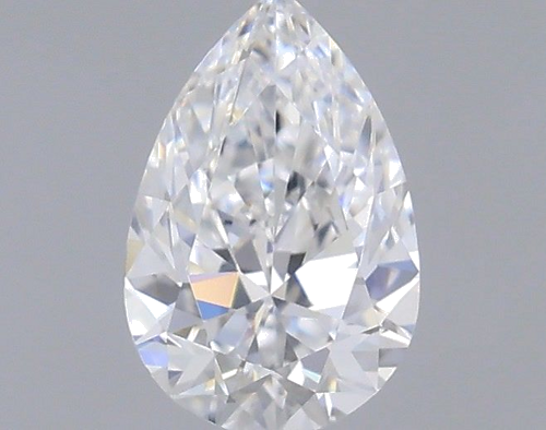 0.3 carat D-VVS1 Natūralus Pear Deimantas (1)