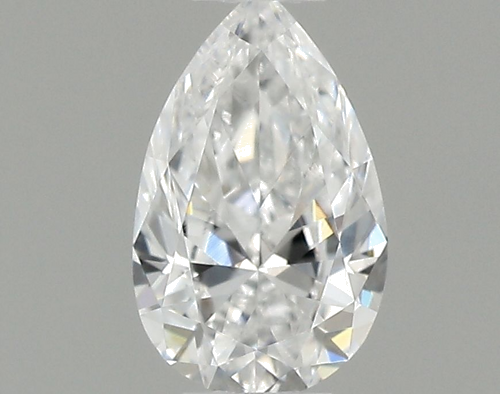 0.23 carat E-VVS2 Natūralus Pear Deimantas (1)