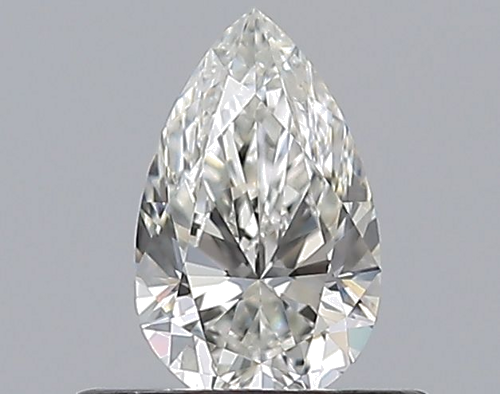 0.41 carat I-SI1 Natūralus Pear Deimantas (1)