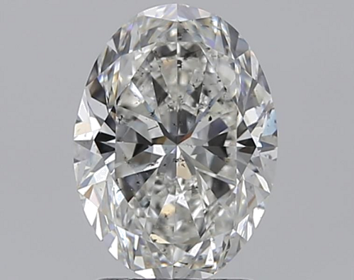 2.0 carat G-SI2 Natūralus Oval Deimantas (1)