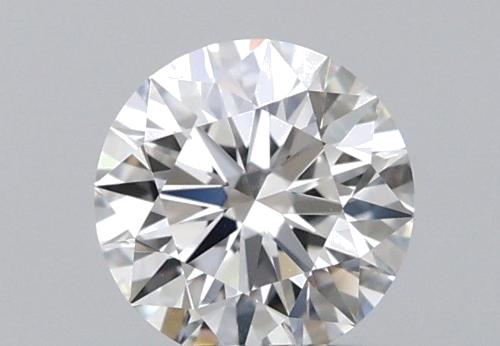 0.42 carat F-VVS1 Excellent cut Natūralus Round Deimantas (1)