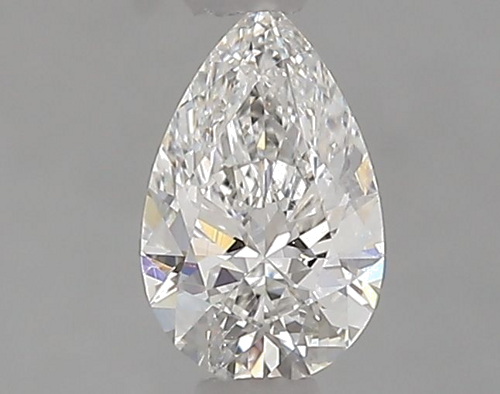 0.51 carat E-SI1 Natūralus Pear Deimantas (1)