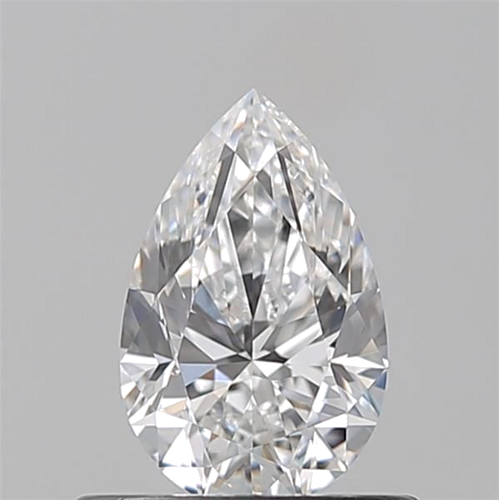 0.54 carat E-VVS2 Natūralus Pear Deimantas (1)