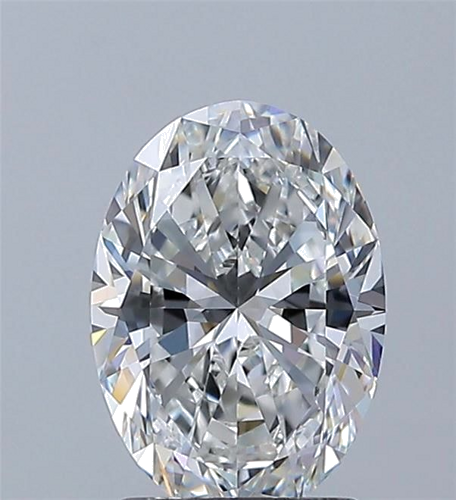 1.51 carat F-VVS2 Natūralus Oval Deimantas (1)