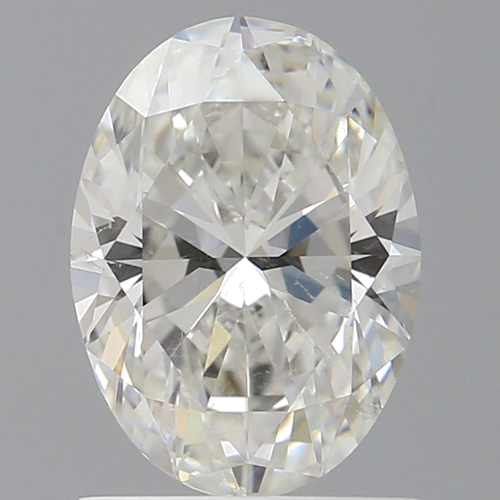 1.31 carat H-SI2 Natūralus Oval Deimantas (1)