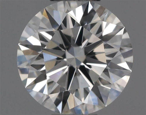 0.37 carat H-VVS2 Excellent cut Natūralus Round Deimantas (1)