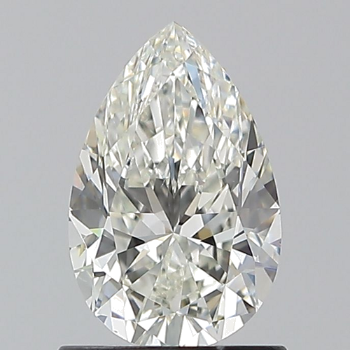 1.0 carat I-VS1 Natūralus Pear Deimantas (1)