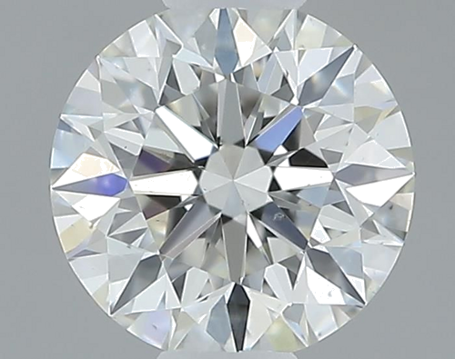0.43 carat I-SI1 Excellent cut Natūralus Round Deimantas (1)