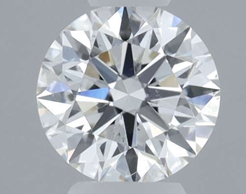0.32 carat G-SI1 Excellent cut Natūralus Round Deimantas (1)