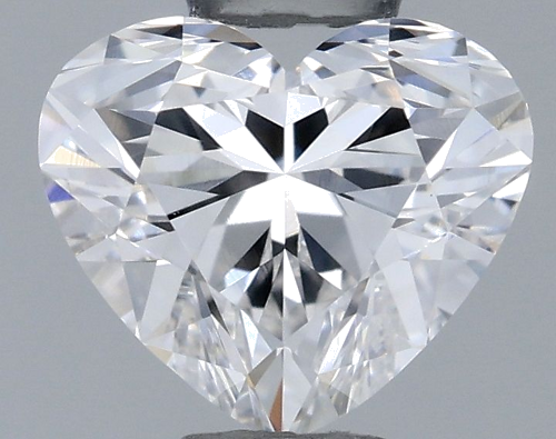 0.51 carat F-VS2 Natūralus Heart Deimantas (1)