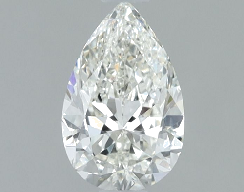 0.69 carat J-SI1 Natūralus Pear Deimantas (1)