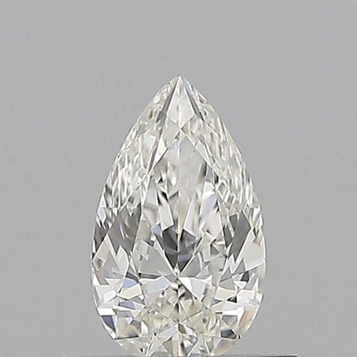 0.53 carat I-VS1 Natūralus Pear Deimantas (1)