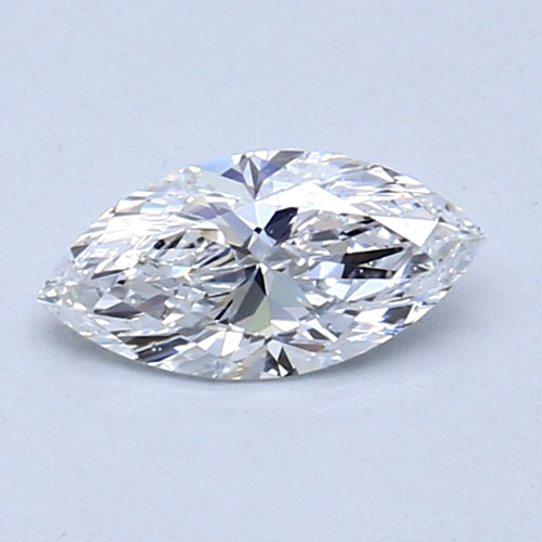 0.5 carat D-SI2 Natūralus Marquise Deimantas (1)