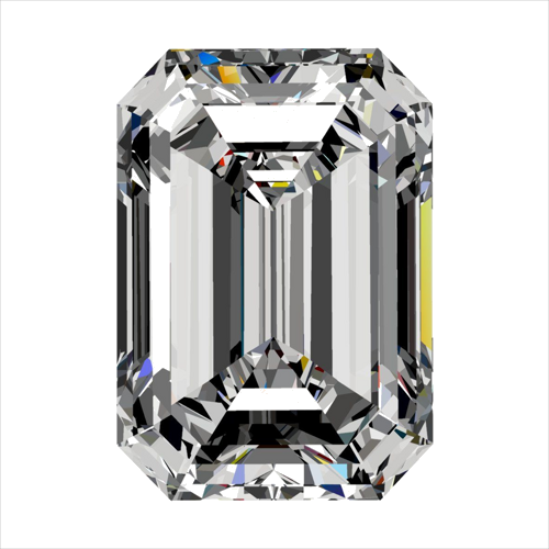 0.3 carat G-VS1 Natūralus Emerald Deimantas (1)