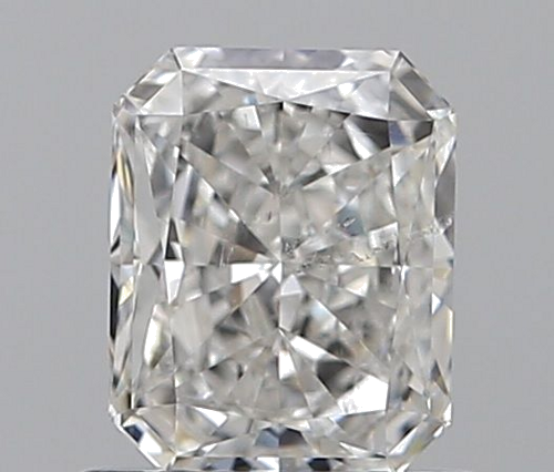 0.9 carat G-SI1 Natūralus Radiant Deimantas (1)