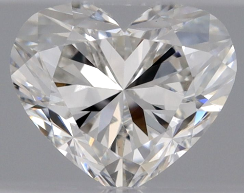 0.34 carat H-VS1 Natūralus Heart Deimantas (1)