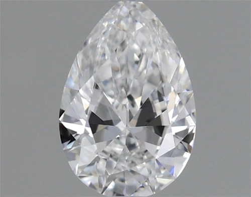 0.42 carat E-VVS1 Natūralus Pear Deimantas (1)
