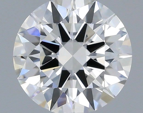 0.53 carat F-VVS2 Excellent cut Natūralus Round Deimantas (1)