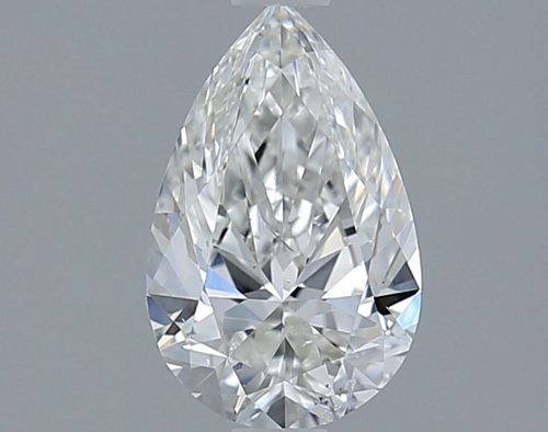1.2 carat G-SI2 Natūralus Pear Deimantas (1)