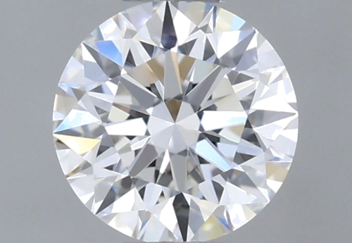 0.42 carat F-VVS1 Excellent cut Natūralus Round Deimantas (1)
